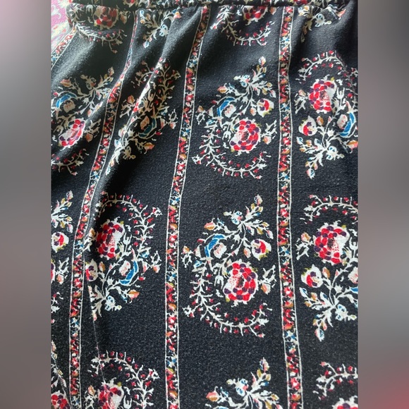 Bongo Floral Striped Maxi Skirt - Picture 4 of 5